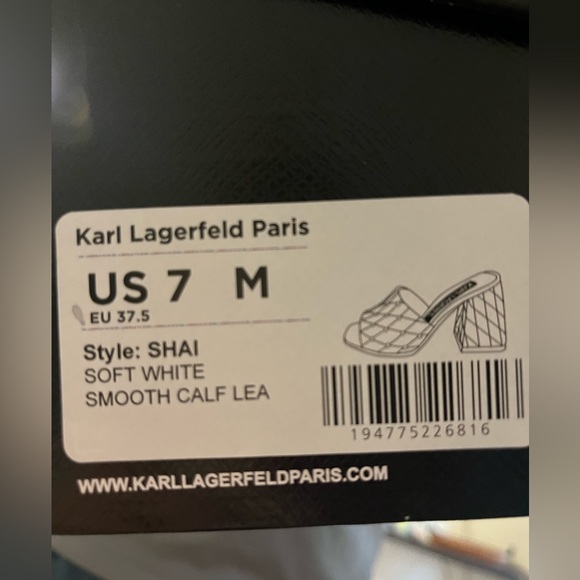 BRAND NEW Karl Lagerfeld Shia Sandals - Picture 4 of 4